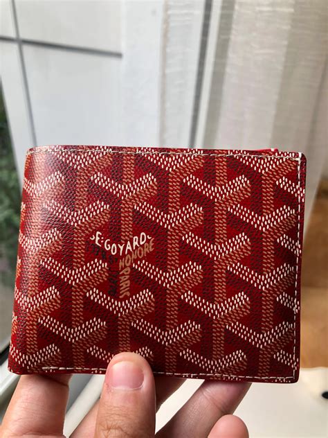 goyard wallets for men|goyard wallet price list.